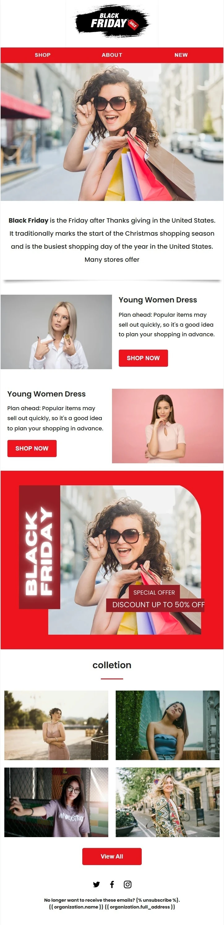 Fashion Retailer: Black Friday Email That Cuts Through the Noise